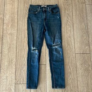 Levi’s 721 high rise skinny jeans